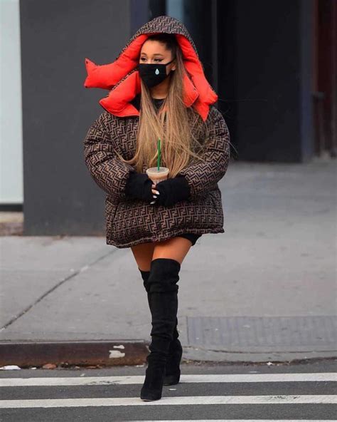 ariana grande Fendi jacket